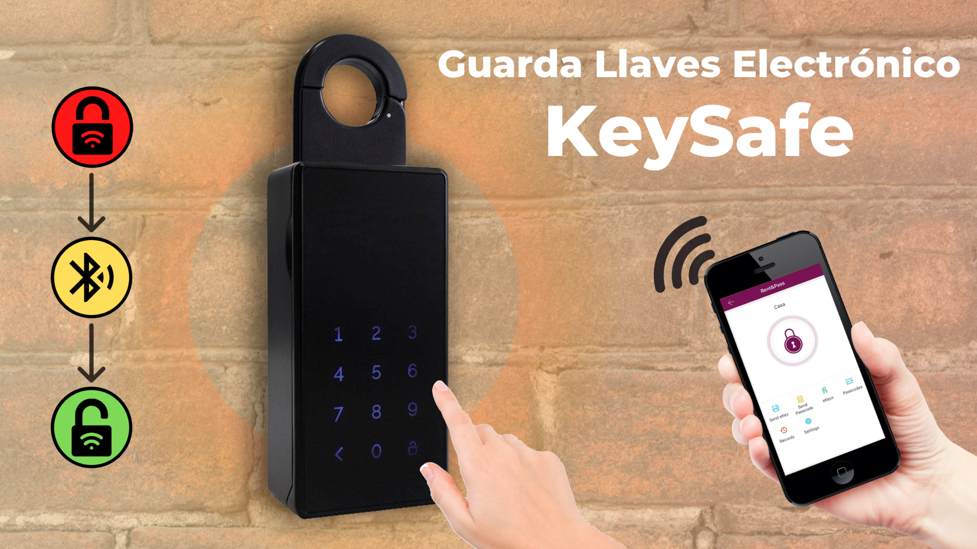 Conoce el Guarda Llaves Electrónico KeySafe