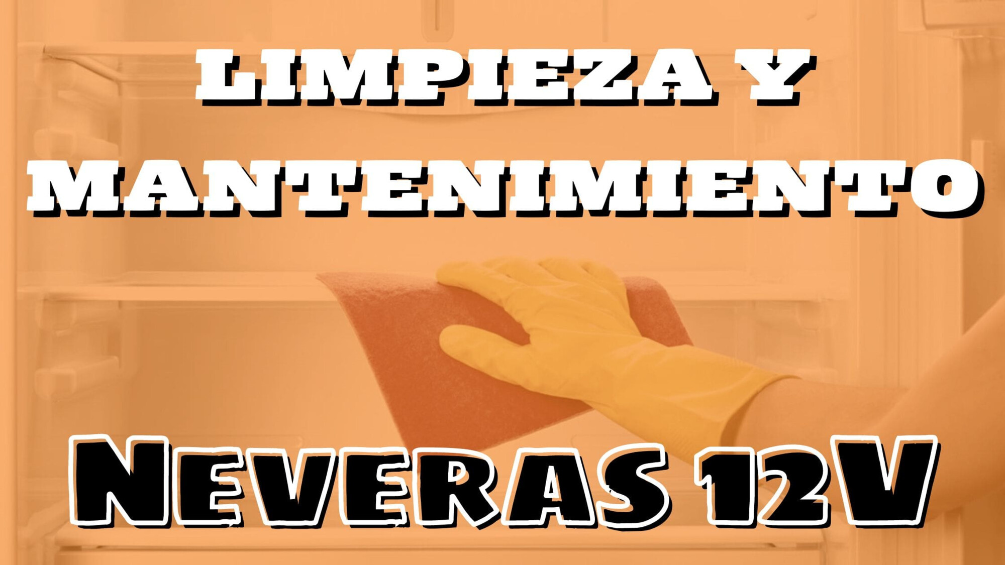 Limpieza y mantenimiento de frigorífico 12V