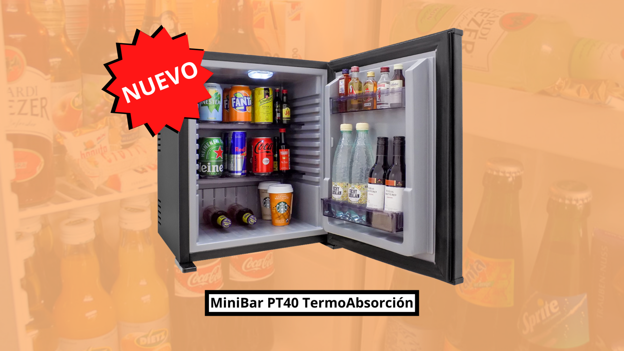 Nuevo MiniBar PT 40 TermoAbsorción.