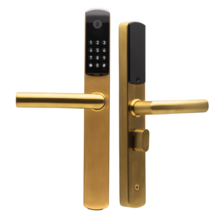 Cerradura electrónica - SLIM Code Dorado