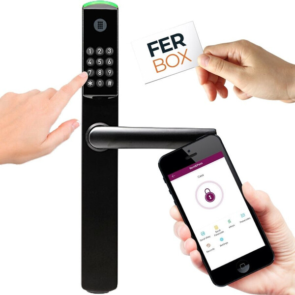 Cerradura electrónica - SLIM Code Negra