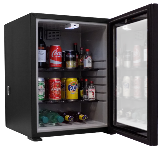 Minibar E-35 litros Puerta de cristal
